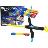 Lean Sport Lean Cars Longbow 6-Schuss-Sportbogen für Kinder Blau und Schwarz