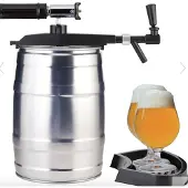 Ich-zapfe Profi Tap mit CO2 Automatik für 5 Liter Partyfass Bierfass Zapfanlage