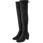 LASCANA Overkneestiefel "Slouchy Boots, Langschaft Stiefel, Schlupf-Boot," aus weichem Stretchmaterial
