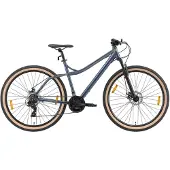Bikestar Mountainbike 21 Gang Shimano RD-TY300 Schaltwerk Kettenschaltung für Damen und Herren, Kettenschaltung