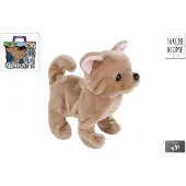 Take Me Home Plüsch Laufhund braun 21cm Spielzeug Hund für Kinder