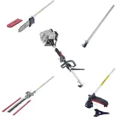 Al-Ko Benzin-Motorsense "BC 260 MT Multitool" Komplett-Set mit Schaftverlängerung