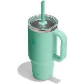 Hydroflask - Travel Tumbler Clear Lid - Isolierbecher Gr 946 ml türkis