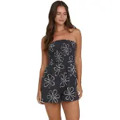 Billabong Jumpsuit "Vacay All Day Print", Damen, Gr. L, schwarz-weiß (schwarz sands), Obermaterial: 100% Baumwolle., Overalls Jumpsuit