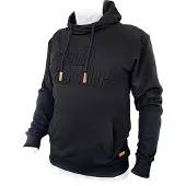 Giants Landwirtschafssimulator Hoodie XL 100% Baumwolle schwarz mit Lederapplikationen