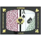 Copag 130014588, 55 Stück(e), Burgund, Grün, Kunststoff, 3 Jahr(e), Junge/Mädchen, Erwachsene