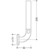 Hewi 801.21.202 90 Reservepapierhalter Ser 801,