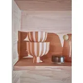 OYOY Living Toppu Schale Mini White/Black - Living Design Living Design, Weiß, Stein