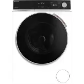 Sharp ES-WNDB914CWNA/D-DE Waschtrockner (9 kg Waschen, 6 kg Trocknen, EEK D, 1400 U/min.), (WiFi), Weiß