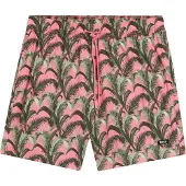 BOSS für Herren. 50561145 Badeanzug mit rosa Paspelierung mit Doppel-B-Monogramm (L), Strandbekleidung, Polyester