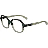Longchamp Donna LO2740 311 Rahmen von BRILLEN Acetato Verde Squadrata Normale