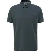 s.Oliver Poloshirt , Herren, Gr. XXL, grau (dunkelgrau), Jersey, Obermaterial: 100% Baumwolle, unifarben, regular fit hüftlang, Rundhals, Rippbündchen, Shirts Poloshirt, mit Logostickerei, Topseller