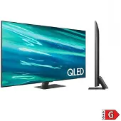 Samsung Series 8 QE55Q80AA, 139,7 cm (55"), 3840 x 2160 Pixel, QLED, Smart-TV, WLAN, Schwarz