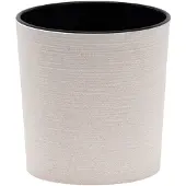Siena Garden Pflanzgefäss ECO Lens weiss Ø 25x25,5 cm