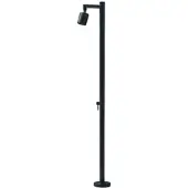 Eichenwald Ideal Modell 70 Gartendusche mit Heizband Frosto in Schwarz