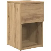 vidaXL Bettschrank Artisan-Eiche 29 x 31,5 x 49 cm Holzwerkstoff 8001111