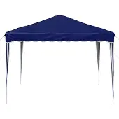vidaXL Pop-up Partyzelt 288 x 288 x 245 cm Blau Oxford-Stoff