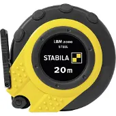 Stabila Kapselbandmaß 20 m metrische Skala Stahlband LBM 2000 STEEL