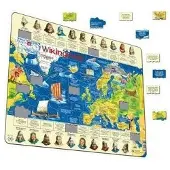 Tactic Wikinger-Puzzle, anspruchsvolles Logikspiel für Kinder ab 6 Jahren