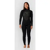Rip Curl Trad 3/2 Mm Fl Neopren-anzug Mit Langen Ärmeln Und Reißverschluss Am Rücken Für Damen