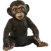 Schleich WILD LIFE Schimpansen Junges, 3 Jahr(e), Jungle, Wild animals / adventure toys, Mehrfarbig