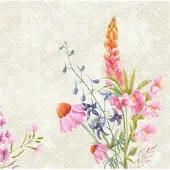 Duni Serviet Dunisoft Airlaid 40x40 cm Floret,60 stk/pk
