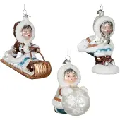 Décoris Eskimo Glas L9b8,8h12,2 cm a3 (mix)