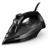 Philips Bügeleisen 5000 Series mit Keramikbügelsohle, 45 g/min konstanter Dampf, 2600 W, Schwarz (DST5040/80)