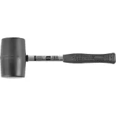 STREND PRO Hammer HM213 900 g, Gummihammer, BlackHead, Metallgriff, Stiellänge 345mm