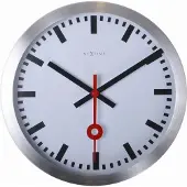 Nextime Small Station Stripe Wanduhr, 3998st