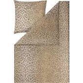 Estella Bettwäsche Lionel" beige 1x 135x200 cm + 1x 80x80 cm"