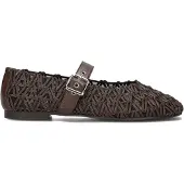 Notre-V Damen Ballerinas Popper - Bruin - Größe 41