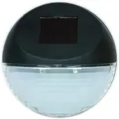 Gravidus 4er LED Solarlampe Zaun Wandleuchte