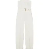 Armani Exchange für Damen. XW002255AF21335M0054 Weißer Marca-Overall weiß (M), Lässig, Baumwolle