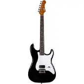 JET Guitars JS-400 Hard Tail Palisanderholz schwarz