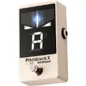 Korg Pitchblack X Chromatisches Pedal-Stimmgerät Cream