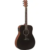 Yamaha FX400 Dreadnought ElektroAkustikgitarre Smoky Black