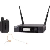 Shure GLXD14R+/MX153 Digitales Funksystem mit Ohrbügelmikrofon MX153T