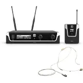 LD Systems U508 BPHH Funksystem mit Bodypack und Headset Beige