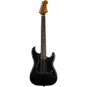 JET Guitars JS-407 7-saitig Palisander Matte Black