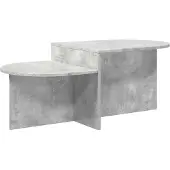 vidaXL Couchtisch Betongrau 100 x 50 x 40 cm Holzwerkstoff