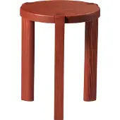 FDB Møbler - D108 Ragnesminde Beistelltisch, Ø 35 cm, carmine red