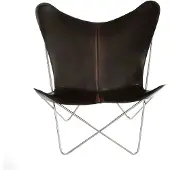 OX Denmarq TRIFOLIUM Chair - Premiumsessel Edelstahl Mocca