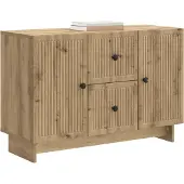 vidaXL Sideboard Artisan-Eiche 89 x 34,5 x 60 cm Holzwerkstoff