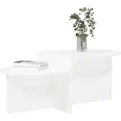 vidaXL Couchtisch Weiß 100 x 50 x 40 cm Holzwerkstoff