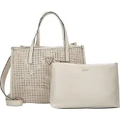 GUESS Handtasche Brigitta HWWZ72 06230 Écru