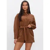 Josh V Damen Jumpsuits Pienna - Bruin - Größe XXL