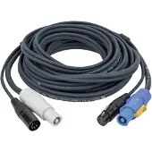 DAP Cavo Hybrid FP18 - PowerCON & 5-pin XLR - 10 m