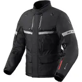 REV'IT! Poseidon 3 GTX Schwarz Jacke Größe XL