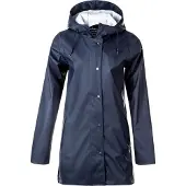 Weather Report Petra Damen Regenjacke mit Kapuze blau 38